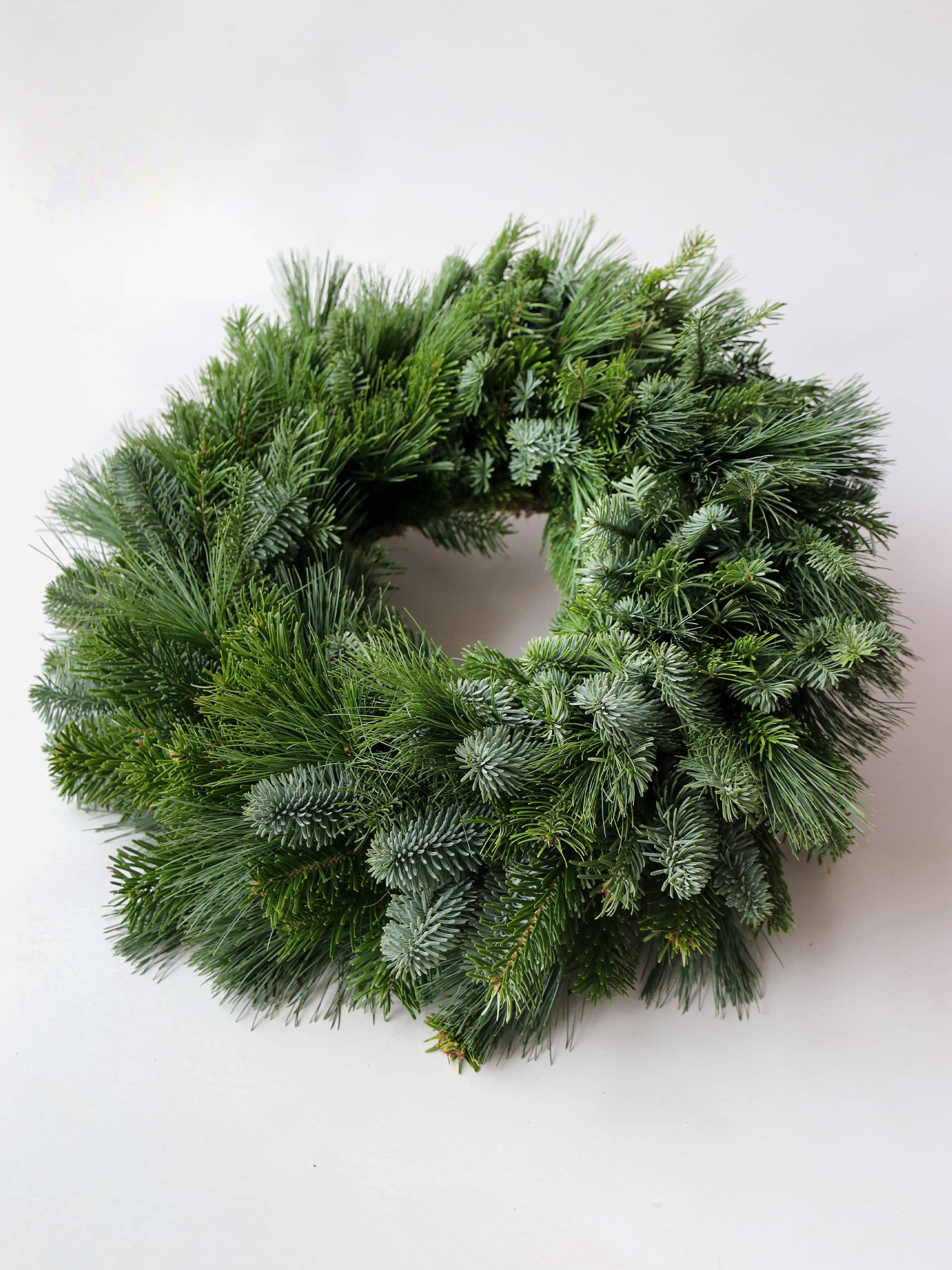 'Simply Foliage' - Luxury Fresh Christmas Door Wreath